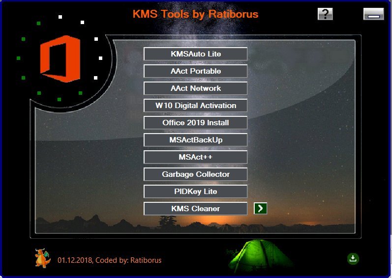 Ativador KMS Tools Raton Download Completo