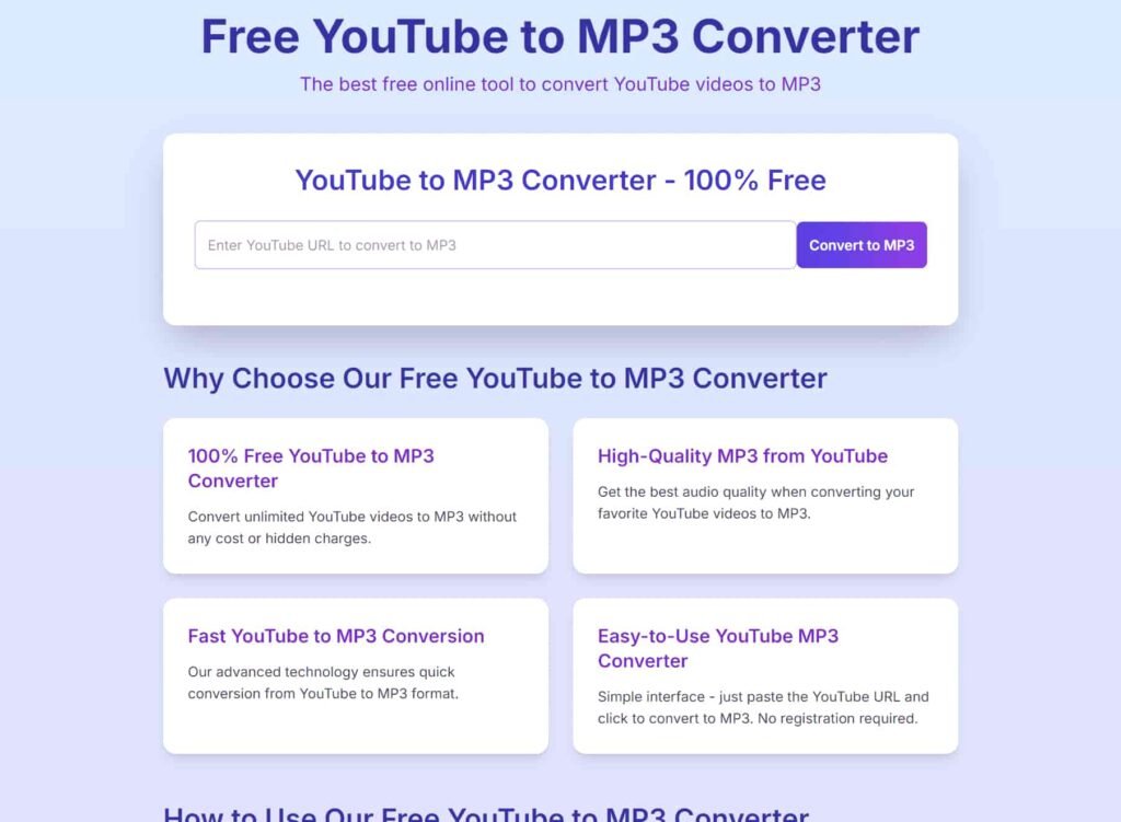 Youtube to Mp3 Converter Gratis Download 2026